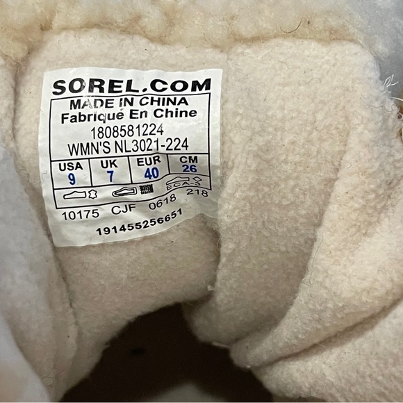 Sorel Women’s Joan of Arctic Wedge Shearling Boot 9 - Picture 7 of 13